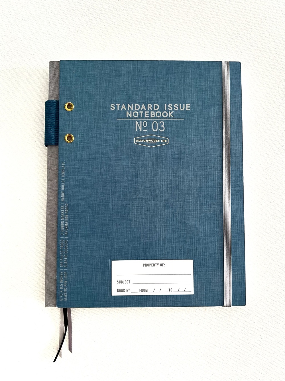 Designworks Ink Hardcover Notebook No. 3 Blue